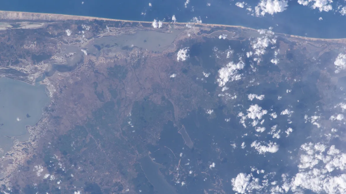 Nanthikadal Lagoon, Sri Lanka