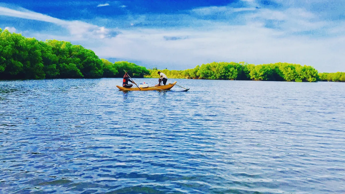 Pottuvil Lagoon, Sri Lanka