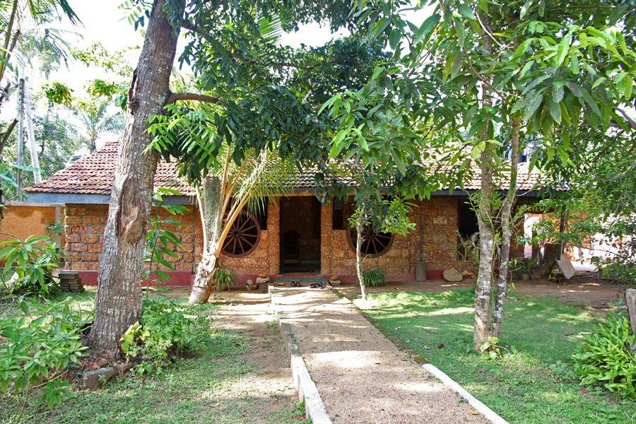 A traditional Ayurveda treatment centre on Aluthgama’s coastal strip on Sri Lanka’s south-west Ayurveda belt