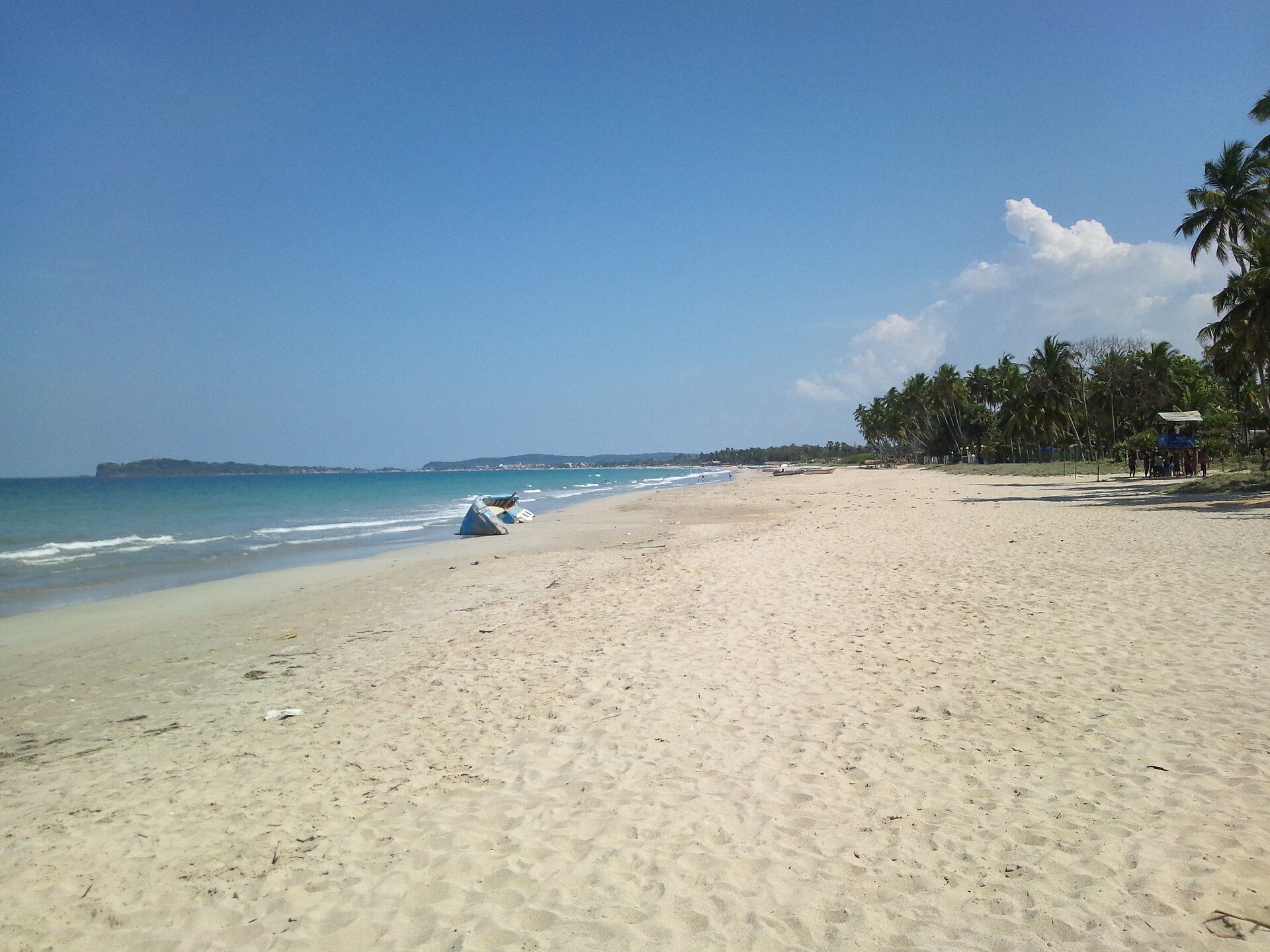 Uppuveli Beach in Trincomalee - the east coast's sociable beach bar strip